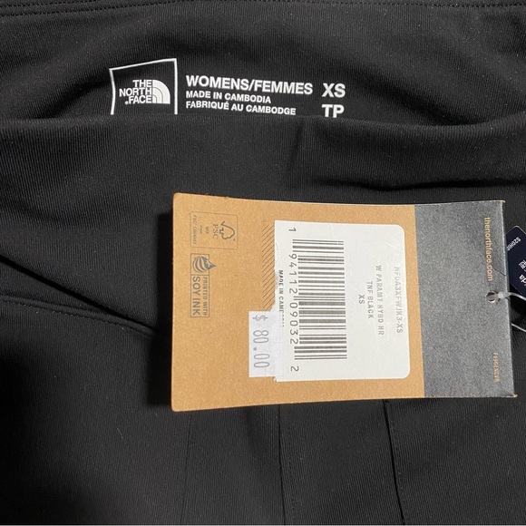 NEW North Face Paramount Hybrid Black Legging Tights - Picture 6 of 8